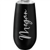 Promotional Rosaline 170ml Vacuum Champagne Flutes Black Branded